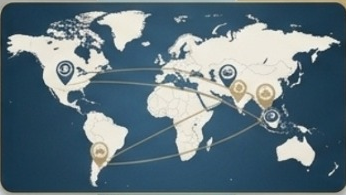 Pattaya Sightseeing International Operations Map