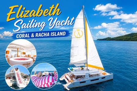 Elizabeth Sailing Yacht Coral & Racha Island Tour